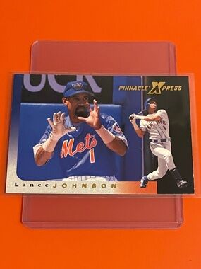 Lance Johnson #51 1997 Pinnacle X Press Baseball Trading Card